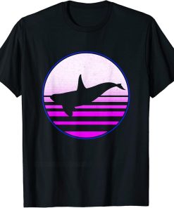 Killer Whale Orca Sea Ocean Retro Vintage T-Shirt